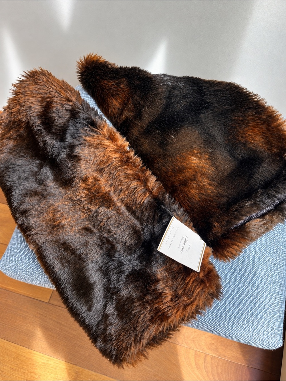Pottery Barn Faux Fur Pillow Covers Set of 2 Style 1741552